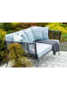 GMD Living Modernes Daybed MELISSA, Sonneninsel, XXL Gartenbank, Lounger mit vielen Kissen