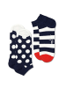 Happy Socks Socken 2er Pack in Big Dot Stripe