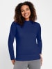 WITT WEIDEN Stehkragenpullover in royalblau