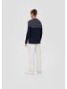 QS Strickpullover in 58W0_tiefblau