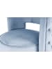 Kayoom Sessel Drehsessel Beverly in hellblau - silber