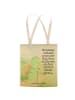 Mr. & Mrs. Panda Tasche Schildkröte Wanderer Design mit Spruch in Weiß