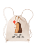 Mr. & Mrs. Panda rucksack mit Material Igel Luftballon mit Spruch in Creme