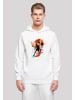 F4NT4STIC Basic Hoodie Basketball Splash Sport HOODIE in weiß