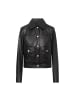 Bolongaro Trevor Lederjacke Louisa Trucker in schwarz