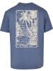 Merchcode T-Shirt "Hawai Oversized T-Shirt" in Blau