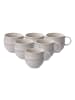 like. by Villeroy & Boch 6er Set Henkelbecher Perlemor Sand 290 ml beige in beige