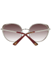 comma Frauen Sonnenbrille Schmetterling Gold