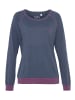 Vivance Active Pyjama in jeansblau-meliert