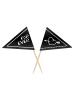 URSUS Blackboard Deko-Sticks  5,5 x 4,5 cm, 10St., schwarz - ab 3 Jahren