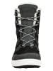 GUGGEN MOUNTAIN Winterstiefel Uni in Schwarz-Grau