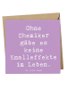 Mr. & Mrs. Panda Grußkarte Spruch Chemiker Knalleffekte mit Spruch in Lavendeltraum