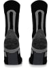 normani 2 Merino Trekking Socken mit Frotteesohle in Schwarz