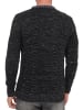 Rusty Neal Grobstrick mit Kontrastfarben Rundhals-Pullover in Schwarz