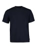 Roy Robson T-Shirt mit leichter Struktur in dunkelblau