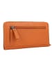 Esquire Peru Geldbörse RFID Schutz Leder 19 cm cognac