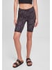 Urban Classics Radlerhosen in blackflower