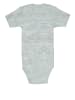 Logoshirt Babybody mit Print Der kleine Maulwurf in grau-meliert