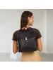 Florence Florence Cityrucksack Leder schwarz ca. 28cm