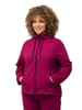 Ulla Popken Sweatjacke in magenta