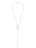 Elli Halskette 925 Sterling Silber Kreis in Gold