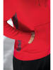 erima Essential Team Kapuzensweat in rot/slate grey