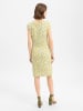 Ambiance Kleid in gelb weiß - 0001