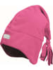 Playshoes "Fleece-Zipfelmütze" in Pink