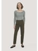 Hessnatur Jersey-Hose in vintage oliv