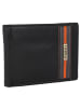 mano Don Leonardo Geldbörse RFID Leder 12 cm schwarz