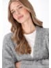 DreiMaster Women Cardigan in grey melange