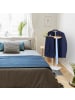 relaxdays Stummer Diener in Weiß - (B)46 x (H)102 x (T)24 cm