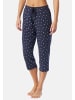 Schiesser Schlafanzug Hose Mix & Relax in Blau