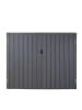 MCW WPC-Fahrradgarage J29, 4 Räder 172x213x160cm grau