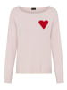 Laura Scott Strickpullover in rosa-rot