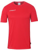 uhlsport  Sportshirt "Progressive 28 Poly Shirt Kurzarm" in Rot