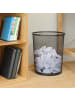 relaxdays Papierkorb in Schwarz - 20 l