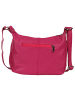 Toscanto Leder Schultertasche Toscanto Tasche pink, fuchsia ca. 35cm