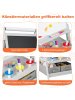 COSTWAY 3-in-1 Tafel Kinder in Grau