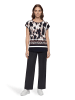 Betty Barclay Blusenshirt mit Aufdruck in Schwarz/Beige