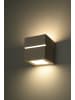 Nice Lamps Wandleuchte LEO LINE in Keramik quadratische Lichtrichtung auf und ab NICE LAMPS