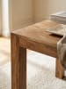 KADIMA DESIGN Esstisch Massivholz MUMBAI 120 cm Esszimmer-Tisch Holztisch in Akazie