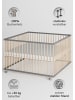 Sämann Sämann Laufgitter mit Matratze SleepPlus - grau/natur - Premium Kollektion