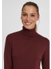 Oxmo Rollkragenpullover OXWinala in Rot