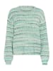 CULTURE Strickpullover CUhazel Relaxed fit in Green Melange Multi