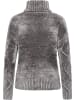 ragwear Strickpullover Janna Short in Stone Grey