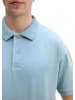 Marc O'Polo Poloshirt loose in Dusted Blue
