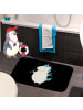 Mr. & Mrs. Panda Badematte Einhorn Fitness ohne Spruch in Schwarz