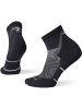 SMARTWOOL W RUN TARGETED CUSHIANKLE SOCKS in Schwarz
