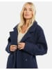 Threadbare Wollmantel THB Sunflower formal coat in blau-schwarz